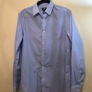 Men’s long sleeve button down slim fit